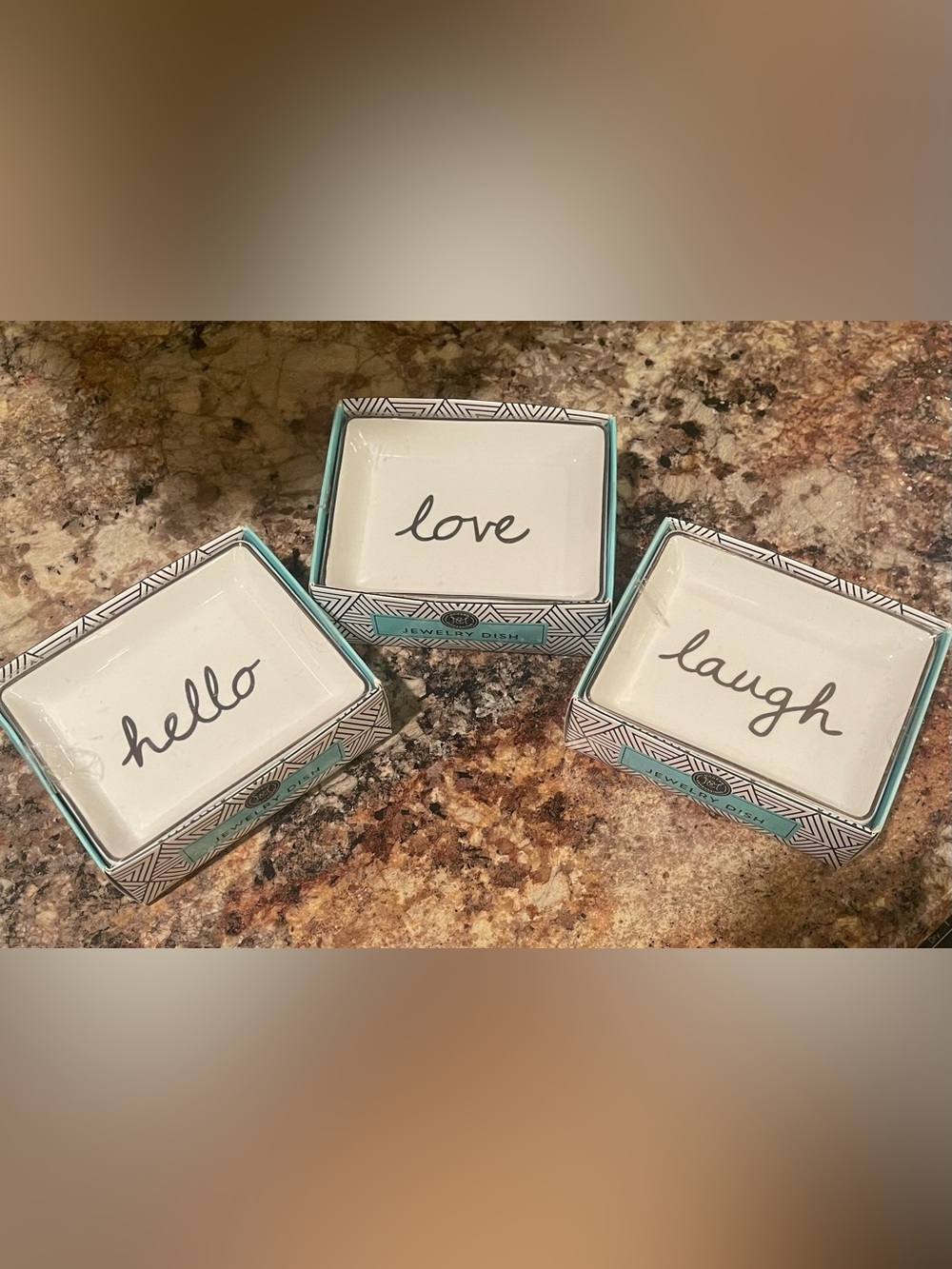 Jewelry Dish Boxes - Set of 3
